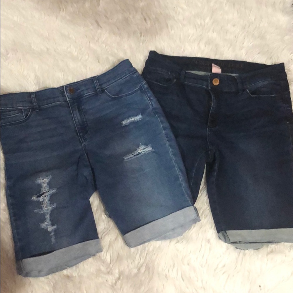 Juicy Couture Stretchy Jean Shorts Bundle